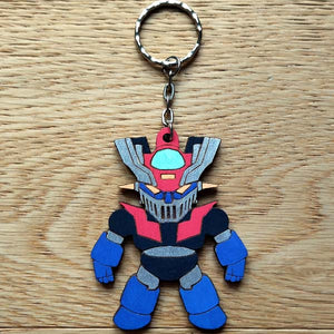 Portachiavi Mazinga Z in legno