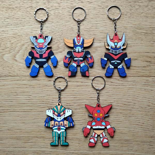 Set portachiavi Robot Go Nagai 