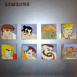 Magneti personaggi street fighter