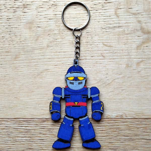 Portachiavi in legno Super Robot 28