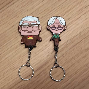 Portachiavi per coppia regalo originale fidanzati San Valentino