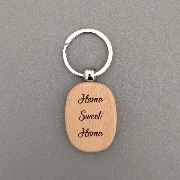 Scatole Legno Taglio Laser Portachiavi In Legno Personalizzato - Foto 4